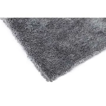 The Rag Company - Eagle Edgeless 600 (3-Pack) Professional Korean 70/30 Blend Super Plush, Microfiber Auto Detailing Towels, Buffing & Polishing, 600gsm, 16in x 16in, Dark Grey