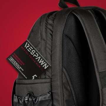 RESPAWN by 5 Gum Mental Focus Gum, Pomegranate Watermelon Sugar Free Chewing Gum, 15 Sticks