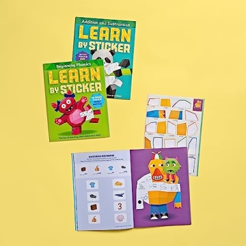 Learn by Sticker Addition and Subtraction Fun for Kids