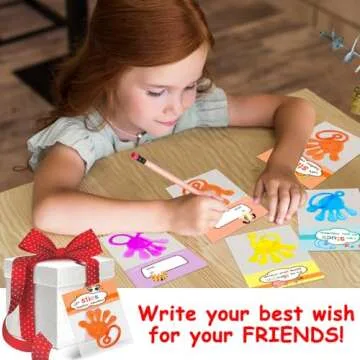 Glow-in-the-Dark Sticky Hands Valentine Classroom Fun