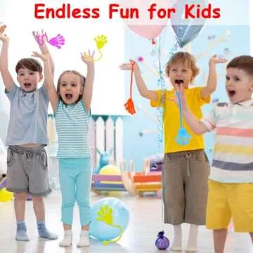 Glow-in-the-Dark Sticky Hands Valentine Classroom Fun