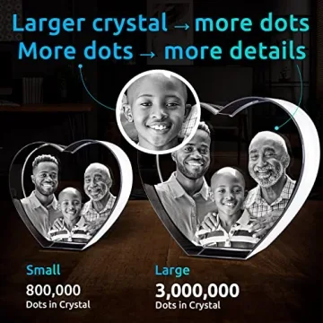 Personalized 3D Crystal Photo Gift for Your Wife