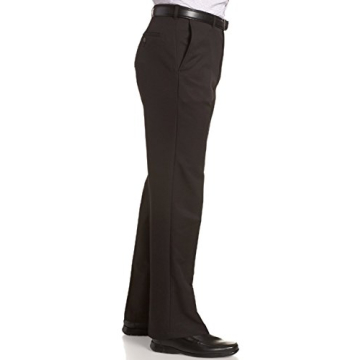 Sportoli Men's Classic Fit Dress Pants with Expandable Waist