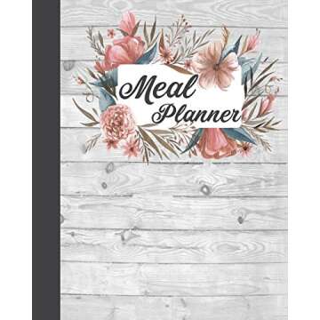 Meal Planner: Grocery List With Weekly Meal Planner - 106 Pages 8"x10" - Softback For Meal Planning ...