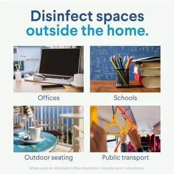 Clorox Disinfecting On The Go Travel Wipes, Household Essentials, Fresh Scent, 9 Count, Pack of 1 (Package May Vary)