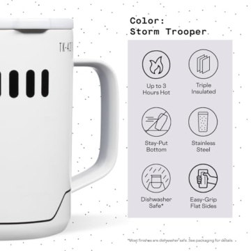 Corkcicle Star Wars Coffee Mug Tripled Insulated 16 oz