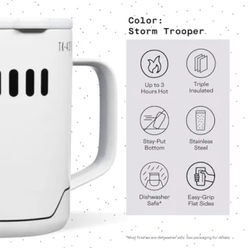 Corkcicle Star Wars Coffee Mug Tripled Insulated 16 oz