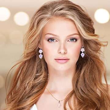 PAGOW 182Pcs Transparent Flower Beads, Mix Candy Colors Flower Bead Used for DIY Jewelry Findings Making Bracelet Wedding Decoration Embellishments（12mm）