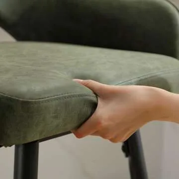 Purchase LukeAlon PU Leather Swivel Counter Stools