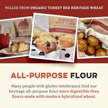 Sunrise Organic White Flour | Non-GMO Unbleached Baking Flour