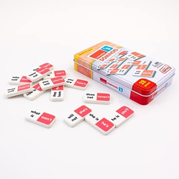Junior Learning Contraction Match & Learn Dominoes Set