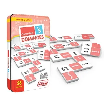 Junior Learning Contraction Match & Learn Dominoes Set
