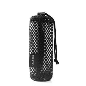 FINA Sports Microfiber Ultra Absorbent, Compact and Fast Drying Towel with Carry Bag for Gym, Yoga, ...