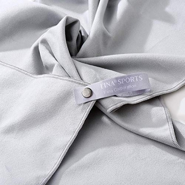 FINA Sports Microfiber Towel: Ultra Absorbent & Compact