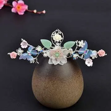 Elegant Handmade Chinese Style Headwear Set for Events