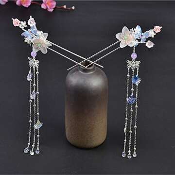 Elegant Handmade Chinese Style Headwear Set for Events