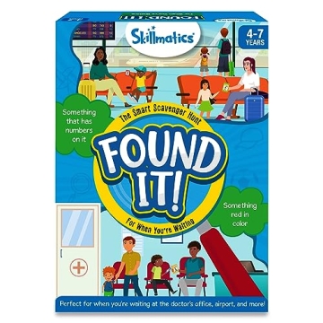 Skillmatics Card Game - Found It for When You're Waiting, Scavenger Hunt for Kids, Girls, Boys, Fun ...