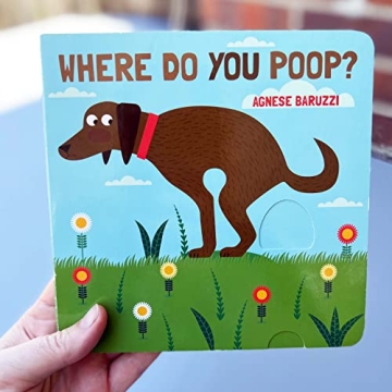 Where Do You Poop? Interactive Potty Training Book