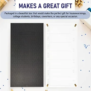 Acrylic Wall Calendar - Stylish Weekly Planner for Organization