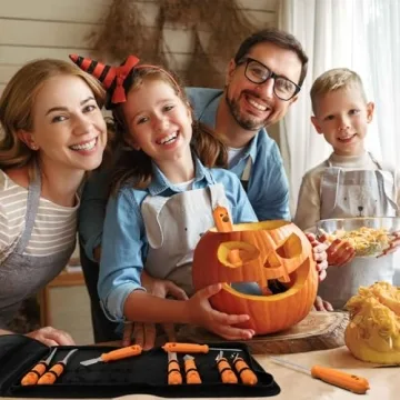 imarku Pumpkin Carving Kit - 36PCS Carving Tools and Stencils