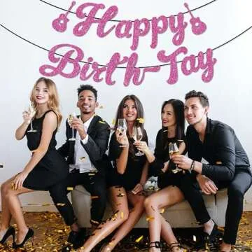 Happy Birth-Tay Banner for Fun Birthday Celebrations