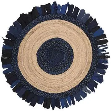 SAFAVIEH Cape Cod Collection Area Rug - 5' Round