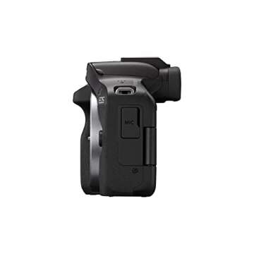 Canon EOS R50 Mirrorless Vlogging Camera (Body Only/Black), RF Mount, 24.2 MP, 4K Video, DIGIC X Image Processor, Subject Detection & Tracking, Compact, Smartphone Connection, Content Creator