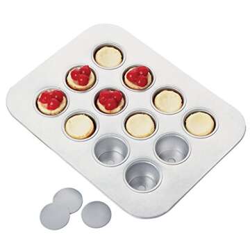 Chicago Metallic Mini-Cheesecake Pan for Perfect Desserts
