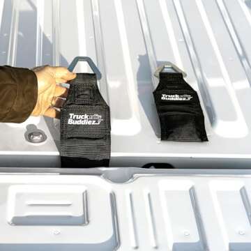Easy Cargo Security with Truck Buddiez EZ Bed Anchor 2pk