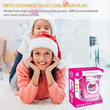 Coherny Toy Washing Machine for Kids - Mini Dollhouse Fun