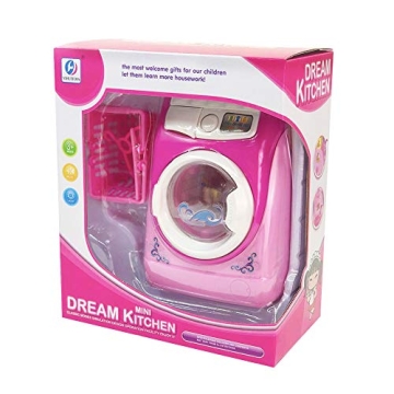 Coherny Toy Washing Machine for Kids - Mini Dollhouse Fun