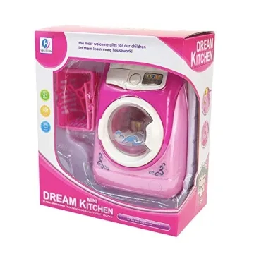 Coherny Toy Washing Machine for Kids - Mini Dollhouse Fun