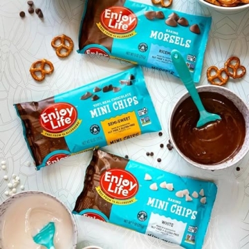 Enjoy Life Ricemilk Baking Morsels, Allergen-Free Chocolate