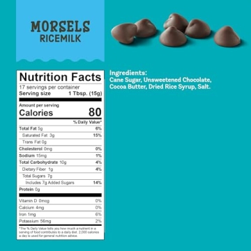Enjoy Life Ricemilk Baking Morsels, Allergen-Free Chocolate