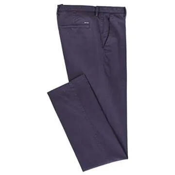 BOSS Hugo Slim Fit Chino Pants - Modern Style in Dark Blue