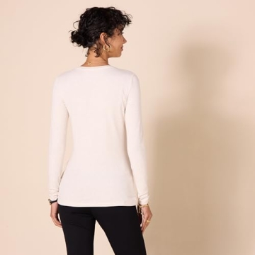 Amazon Essentials Women's Regular-Fit Long-Sleeve T-Shirt