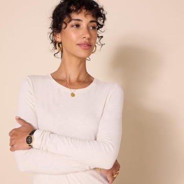 Amazon Essentials Women's Regular-Fit Long-Sleeve T-Shirt