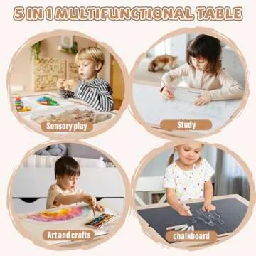 SOOPURKIDS Sensory Table for Active Learning Fun