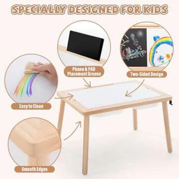 SOOPURKIDS Sensory Table for Active Learning Fun