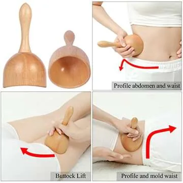 Komogir 4-in-1 Maderoterapia Kit for Home Therapy