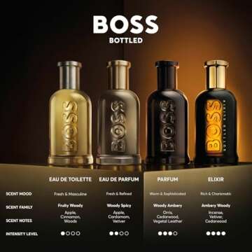 Hugo Boss Bottled Eau de Toilette for Men, 3.3 Fl Oz
