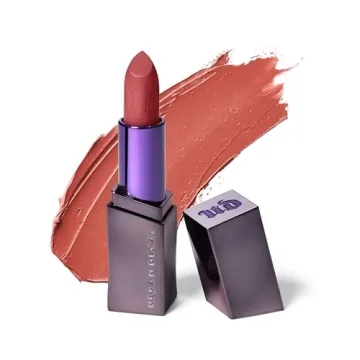 URBAN DECAY Vice Hydrating Lipstick (Naked - Rose Nude - Cream Finish), Creamy Formula, Moisturizing...