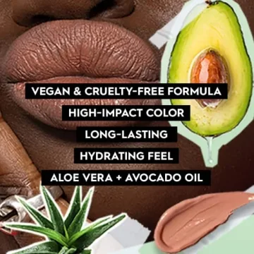 URBAN DECAY Vice Hydrating Lipstick (Naked - Rose Nude - Cream Finish), Creamy Formula, Moisturizing Lip Color with Aloe Vera & Avocado Oil, Vegan, Cruelty-free - 0.11 oz