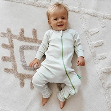 Soft Organic Cotton 2-Way Zipper Romper for Toddlers