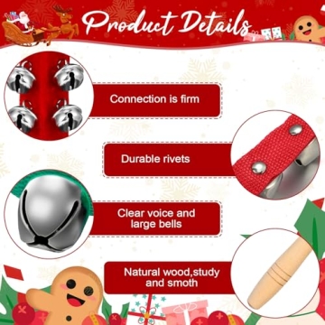 Lukmaa Christmas Jingle Bells Set - Festive Musical Fun