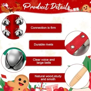Lukmaa Christmas Jingle Bells Set - Festive Musical Fun