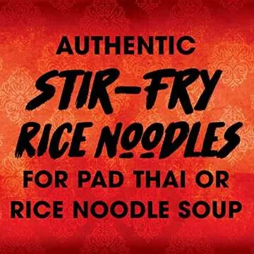Thai Kitchen Gluten Free Stir Fry Rice Noodles, 14 oz (Pack of 6)