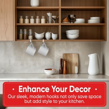 Better Houseware Under-Shelf Mug Organizer Set of 2