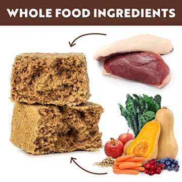 Primal Freeze Dried Cat Food Nuggets Duck; Complete & Balanced Meal or Topper; Premium, Healthy, Grain Free, High Protein Raw Cat Food with Probiotics (5.5 oz)