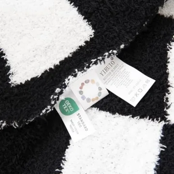 YIRUIO Cozy Throw Blanket, Soft & Stylish Décor